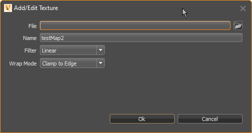 Add/Edit Texture dialog