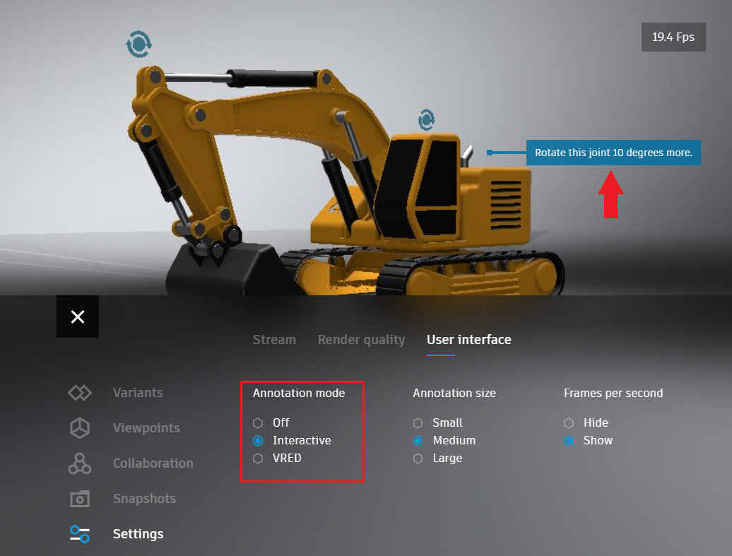 Interactive Annotations