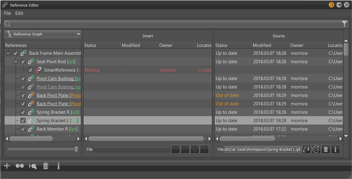 Reference Editor