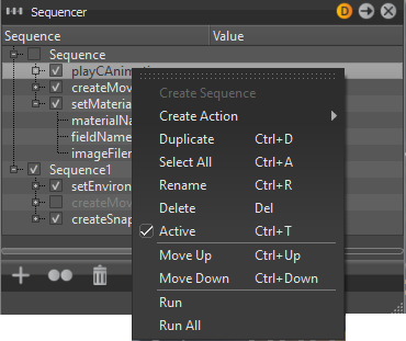 Sequence Run All