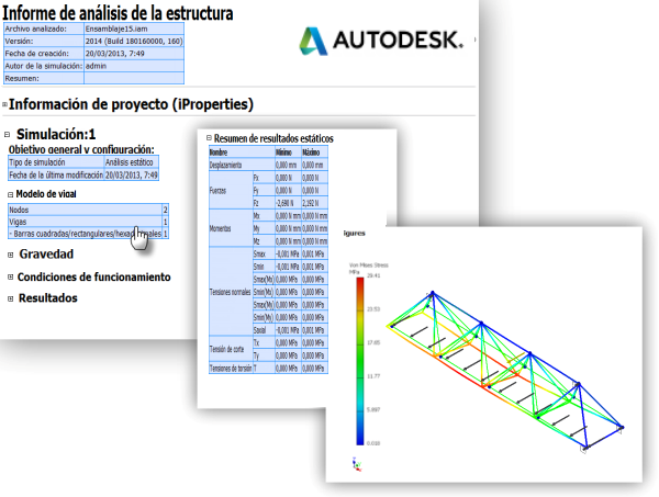 Inventor 2023 Ayuda | Compartir resultados y datos | Autodesk