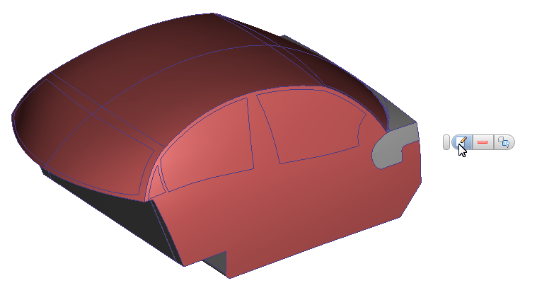 surface de l'habitacle 2