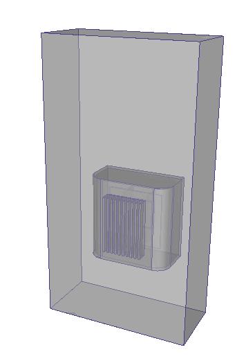 volume du modèle externe