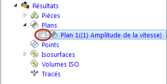masquer la barre d'étude de conception