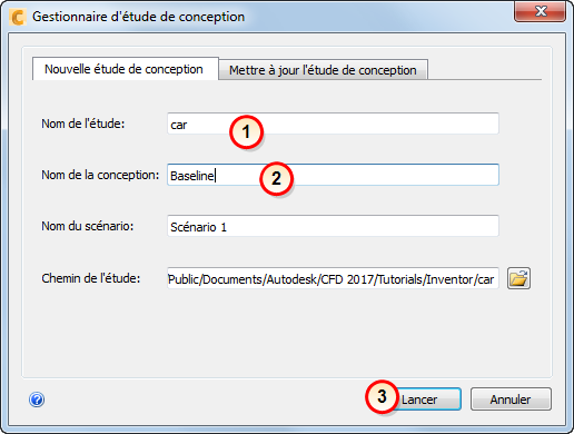 lancement de la formation