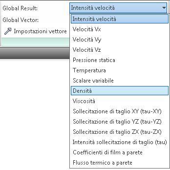 gruppo contestuale Risultato globale