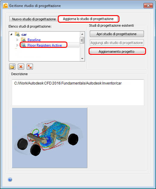 Gestione studio di progettazione