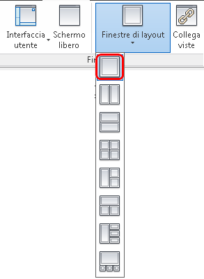 selezionare una vista singola