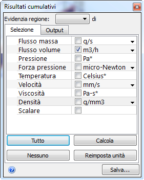 risultati cumulativi