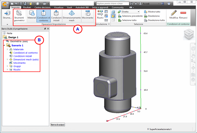 selezione di attività