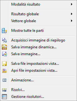 fare clic con il pulsante destro del mouse sul risultato nel modello