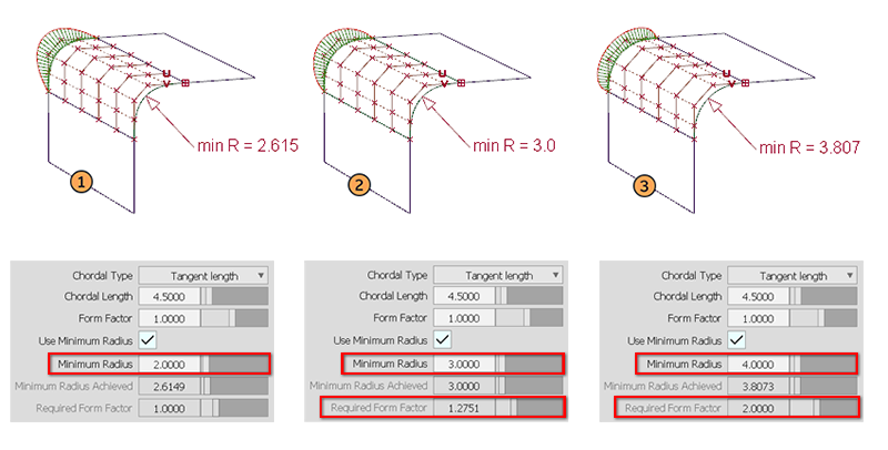 Surfaces > Multi-Surface Fillet > Surface Fillet