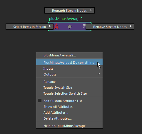 ノード エディタ(Node Editor)でカスタム マーキング メニューを作成する | Maya 2023 | Autodesk ...