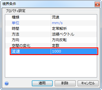 速度の大きさ