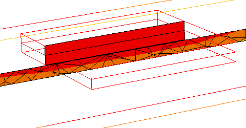 コンパクト熱モデルのメッシュ