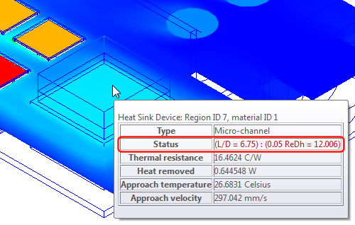 ステータスの警告