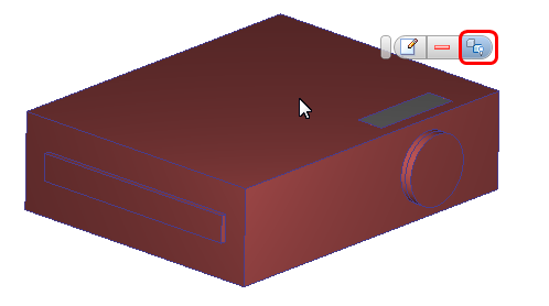 전자 제품 도구막대 숨기기