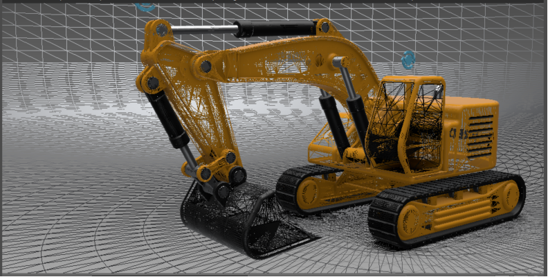 와이어프레임 렌더링