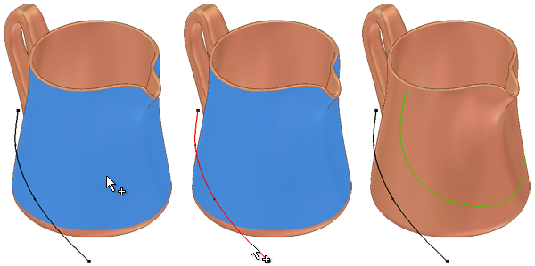 O que significa o vínculo de projeção no Fusion 360 projetar uma