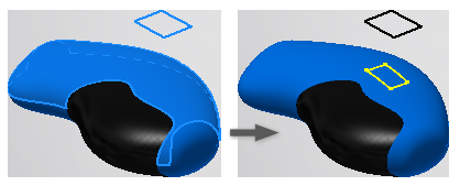 O que significa o vínculo de projeção no Fusion 360 projetar uma