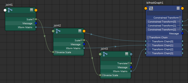 在 Maya 的“节点编辑器”(Node Editor)中连接值数组