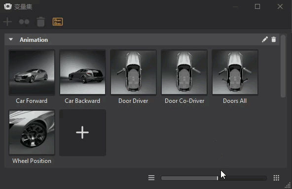 放大缩略图以查看图标