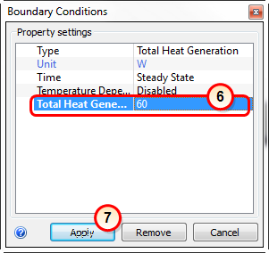 total heat generation