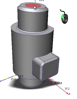 select inlet face