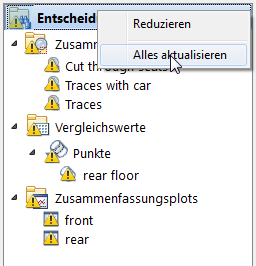 Alle aktualisieren (Neuberechnen)