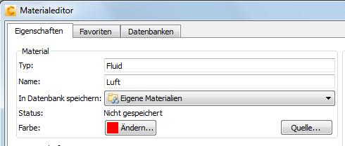 Materialien-Editor