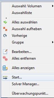 Rectsklick auf Lösen