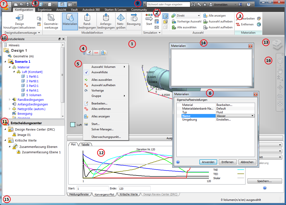 Überblick über die Benutzeroberfläche