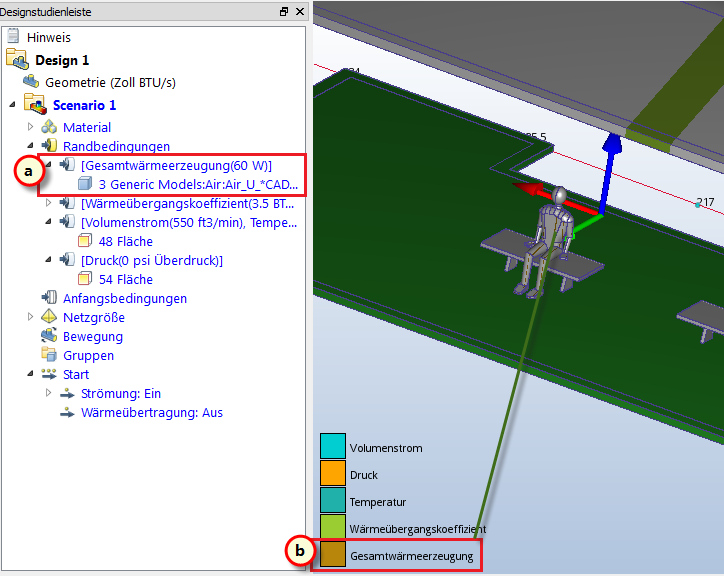 Gesamtwärmeerzeugung