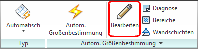 Automatische Größenanpassung bearbeiten