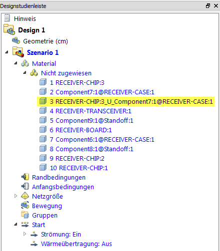 vergrößerte Entwurfsleiste