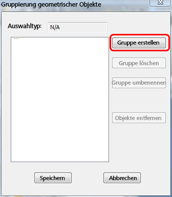Gruppe erstellen