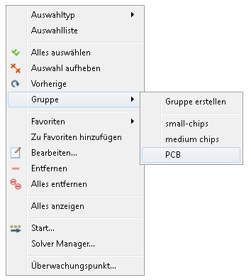 Leiterplatte auswählen