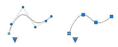 How to Create Fit Point Splines and Control Point Splines in