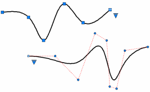 How to Create Fit Point Splines and Control Point Splines in
