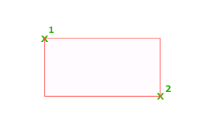 Создайте прямоугольник. AUTOCAD прямоугольник.