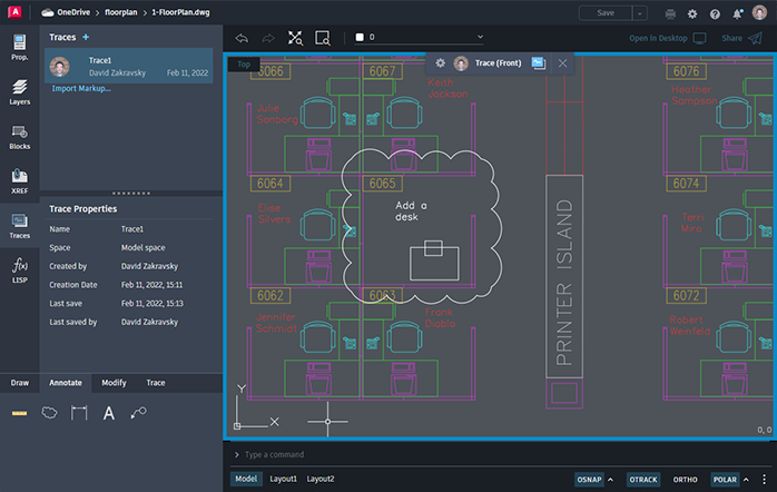 AutoCAD 2024 Help | Cross-Platform Collaboration Tools