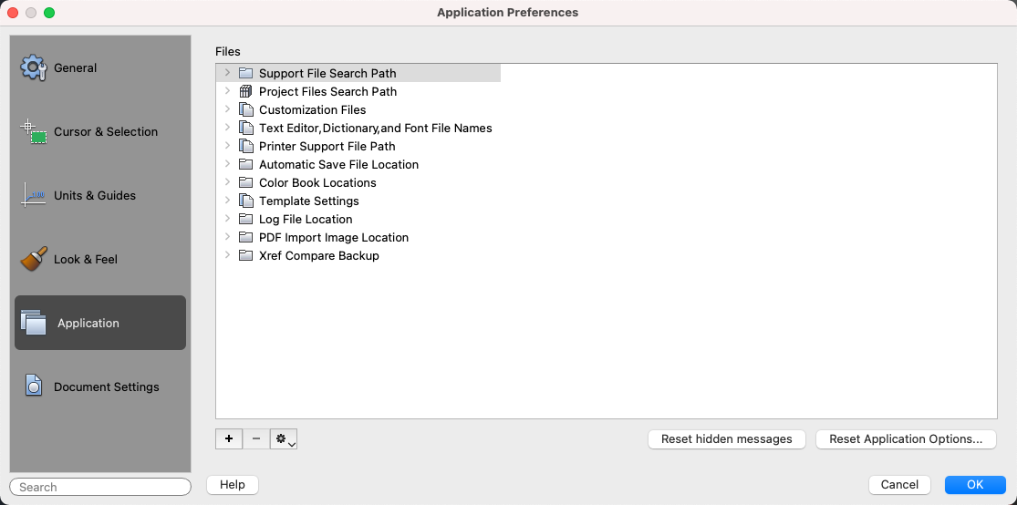 Application Tab Application Preferences Dialog Box   GUID 1D7002AD E24B 40CA A25C 17A1A4D20DA7 