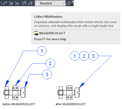 AutoCAD LT 2024 Help, About Creating Leaders