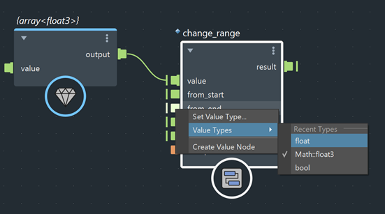 Change range example