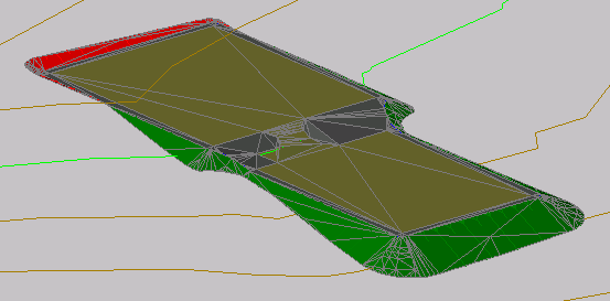 Autodesk Civil 3D Help, Feature Line Smoothing
