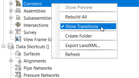 Autodesk Civil 3D Help, Feature Line Smoothing