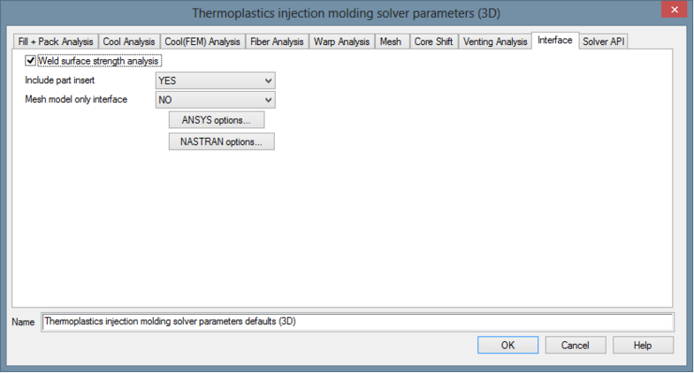 weld surface strength