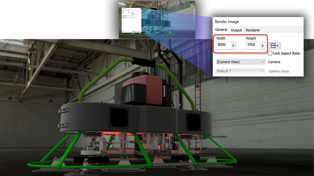 Inventor 2024 Ajuda, Para trabalhar com Ray Tracing