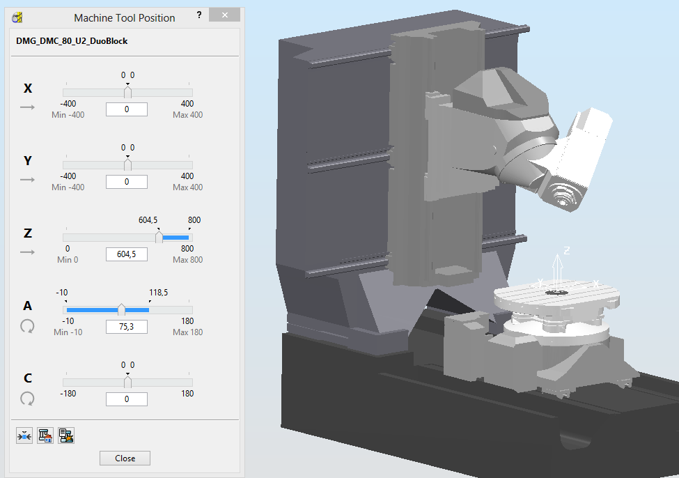 PowerMill Help | Table-Table Machine Tools | Autodesk