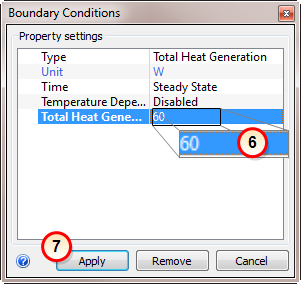 total heat generation